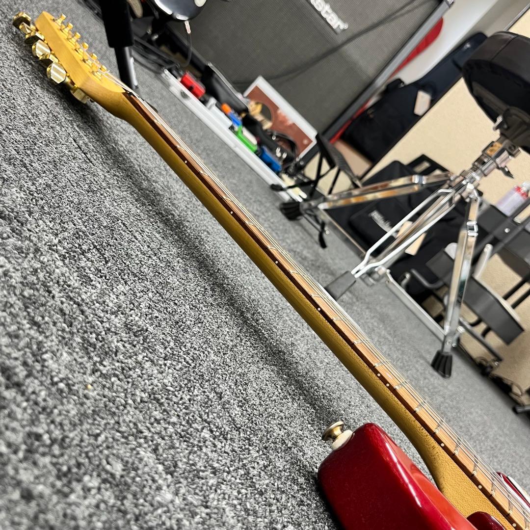 【10811】 Chatting bird ストラトキャスター タイプ レッド