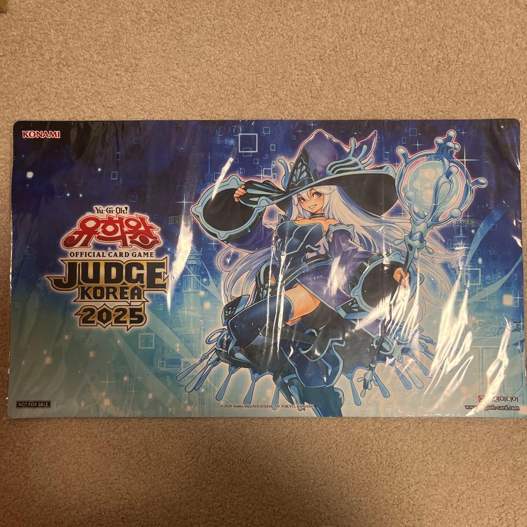 遊戯王 クリシュナードウィッチ JUDGE プレイマット 韓国 限定