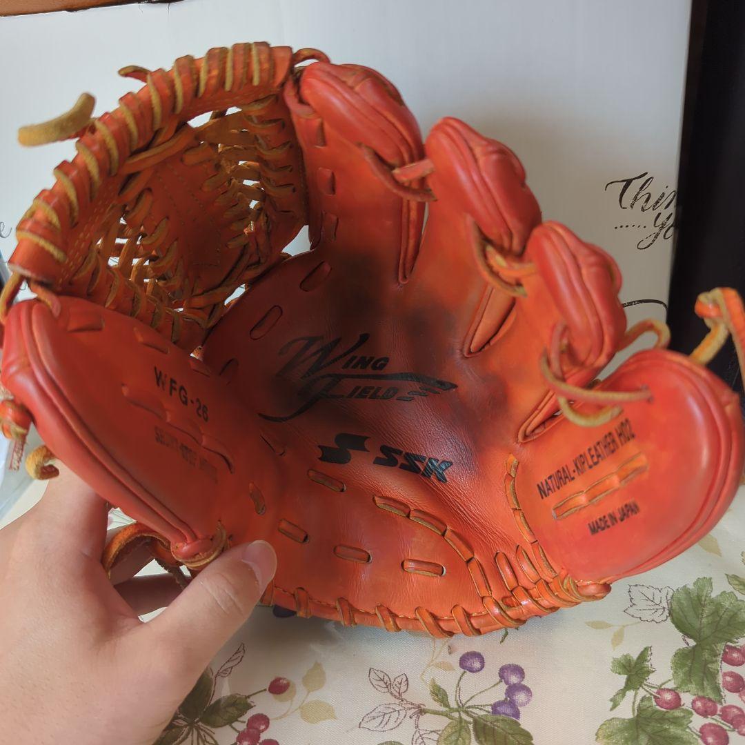 硬式野球グローブ SSK 内野手用　即使用可能