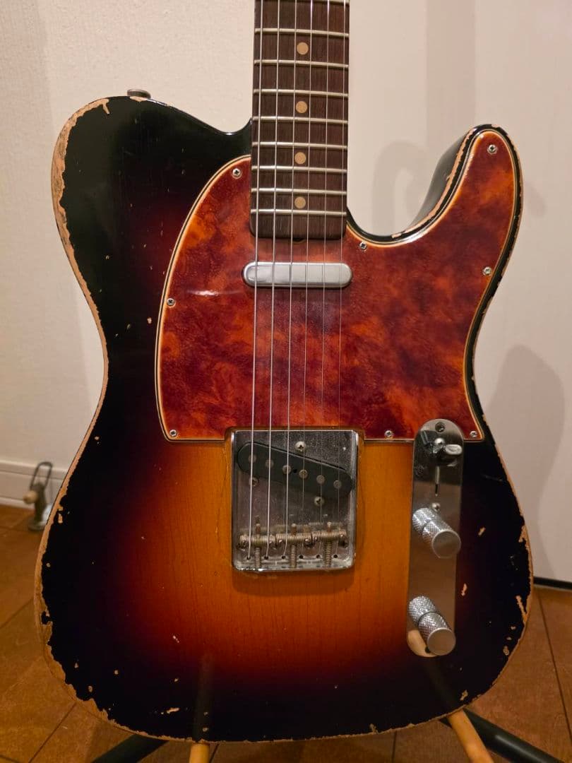 scoop Telecaster サンバースト ハードケース付き