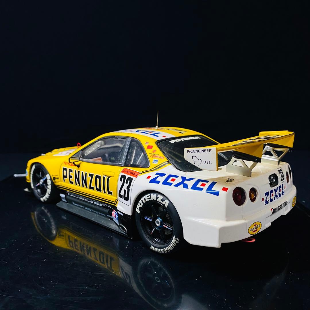 ミニカー AUTOart 1/18 #23 PENNZOIL NISMO GT-R