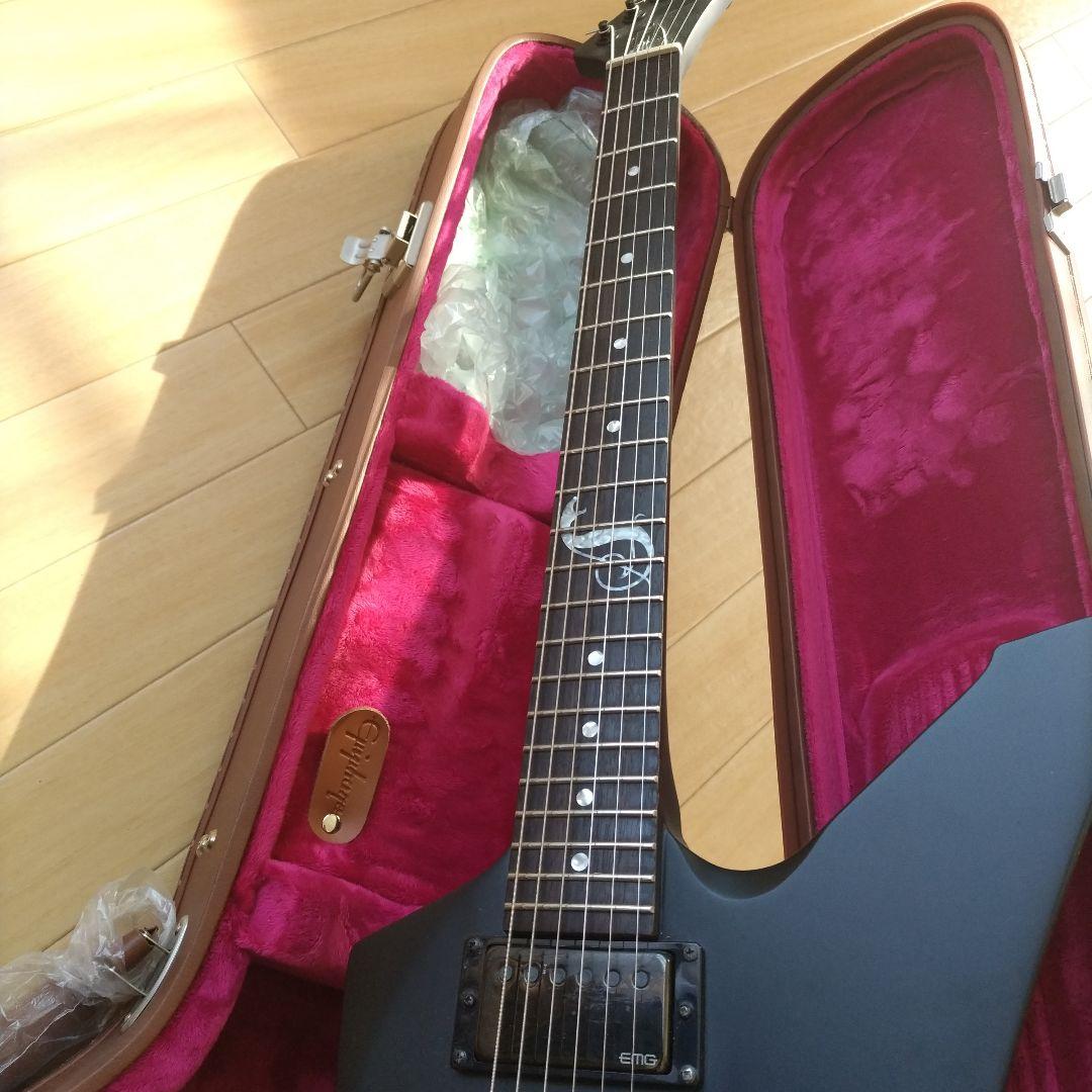 LTD エクスプローラータイプ エレキギター マットブラック メタリカ