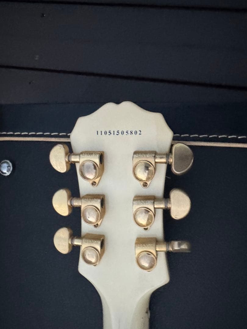 Epiphone レスポール ジャンク ネック割れ