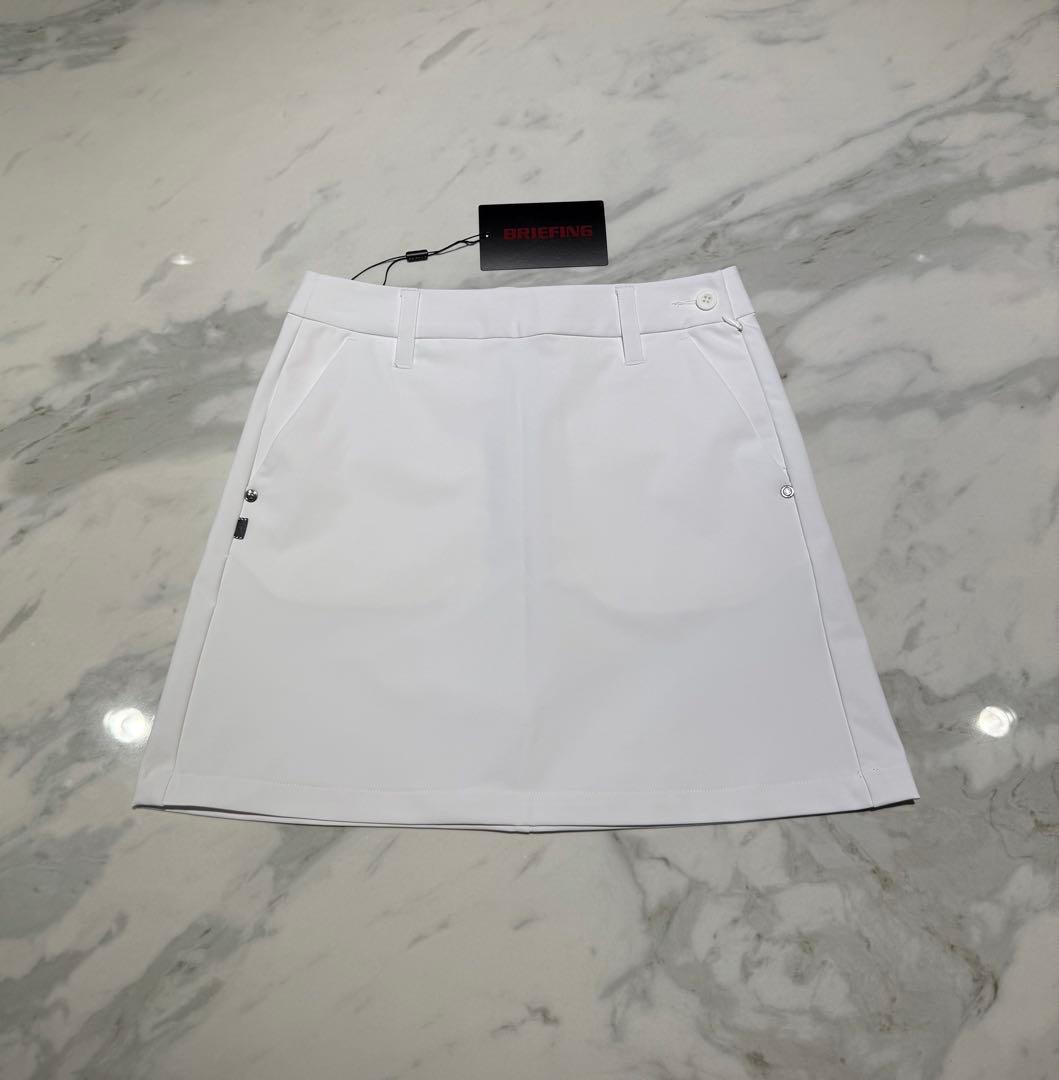 【新品・タグ付き】BRIEFING ブリーフィング スカート ホワイト 白 XS