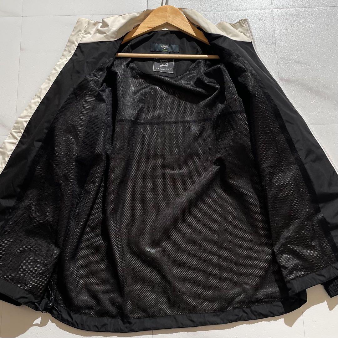 【美品✨】キャロウェイ レインウェア 2WAY ジャケット パンツ 黒 収納袋付