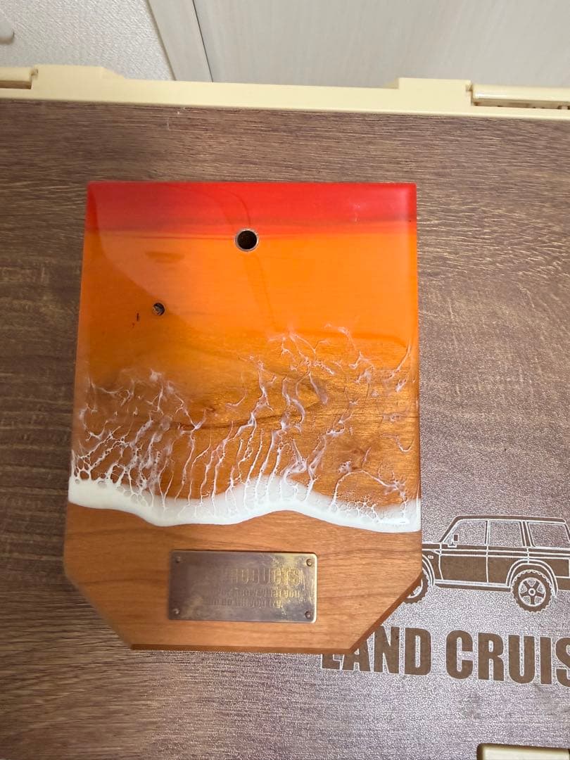 夕波レジンランタンスタンド チェリー　802PRODUCTS