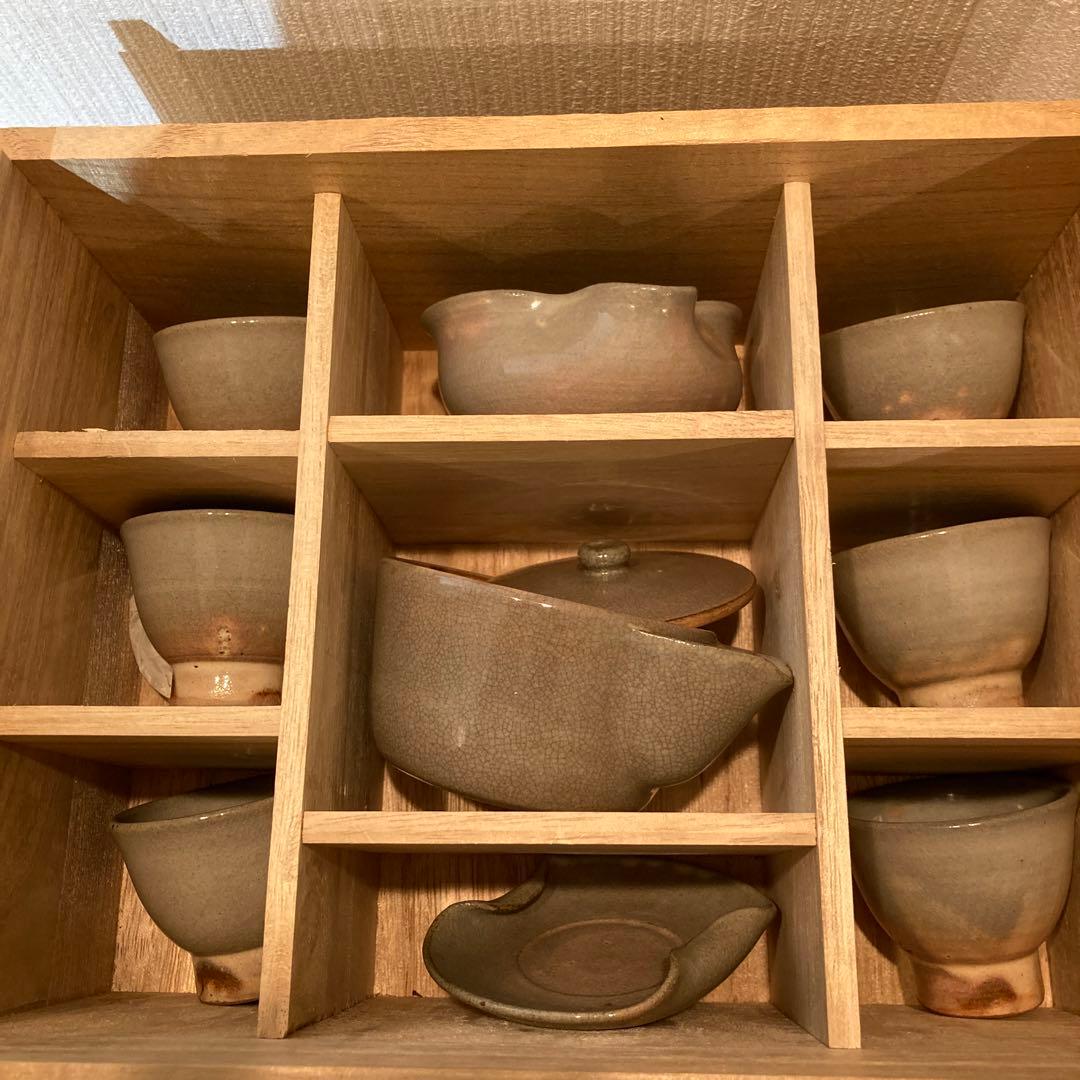 代15代 坂倉新兵衛　茶器　萩焼　　42