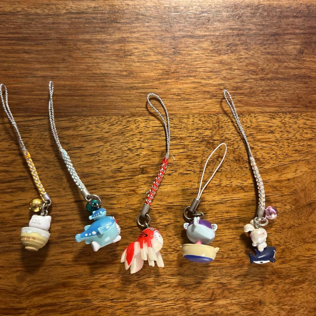 ご当地ハローキティ　根付けキーホルダー20個セット中国四国地方ほか