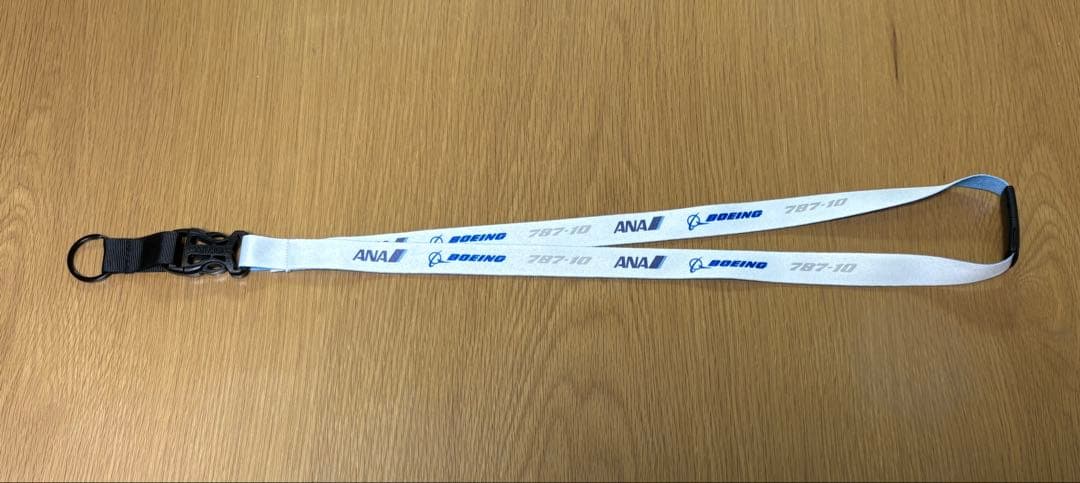 限定お値引き ANA 787-10 初就航記念品 ネックストラップ