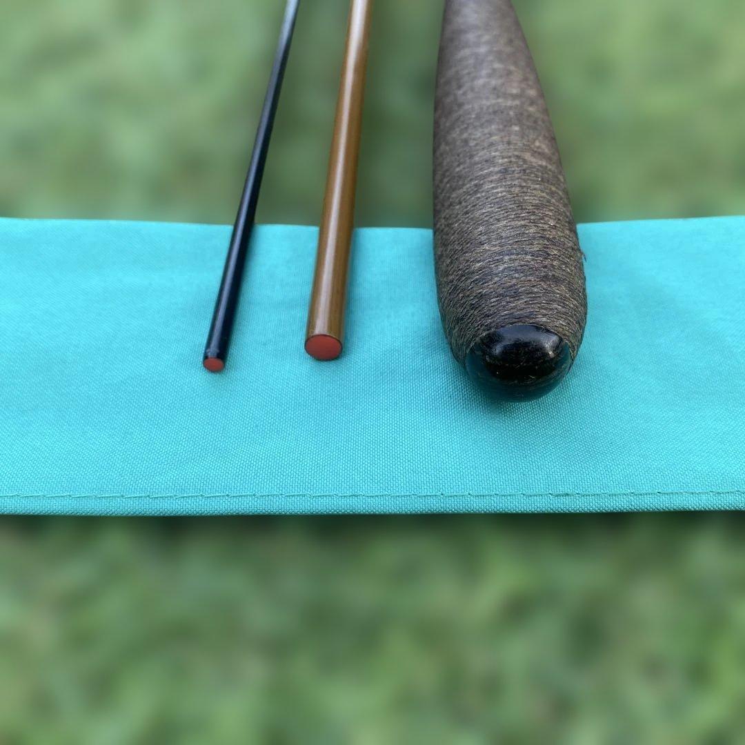 シマノ 普天元 大我 8尺 使用感あり 収納袋付き ヘラブナ竿