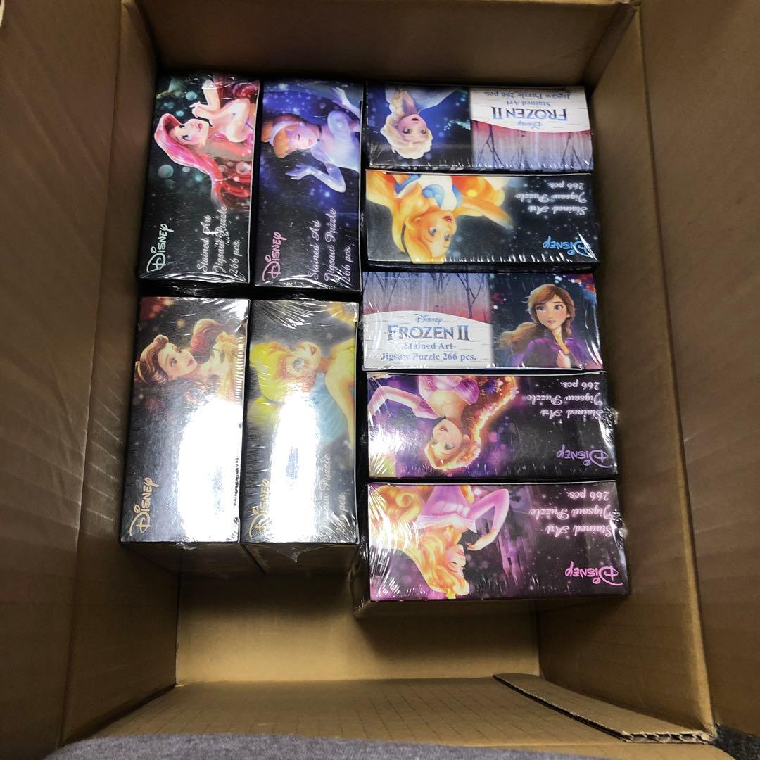 ディズニー　ジグソーパズル　ステンドピース266　ヒロイン　プリンセス