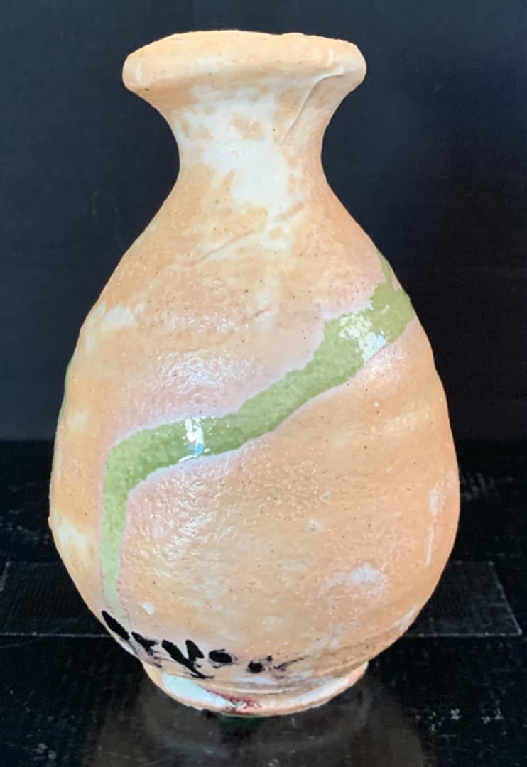 辻村史朗　デボン彩文徳利