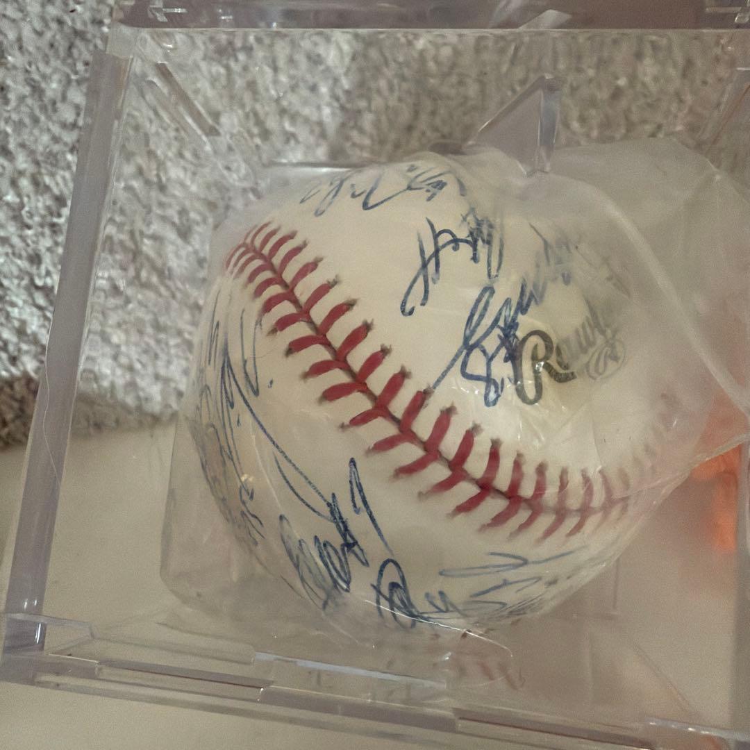 WBC2009 寄せ書きサインボール 20数名 ダルビッシュ 松坂大輔 里崎など