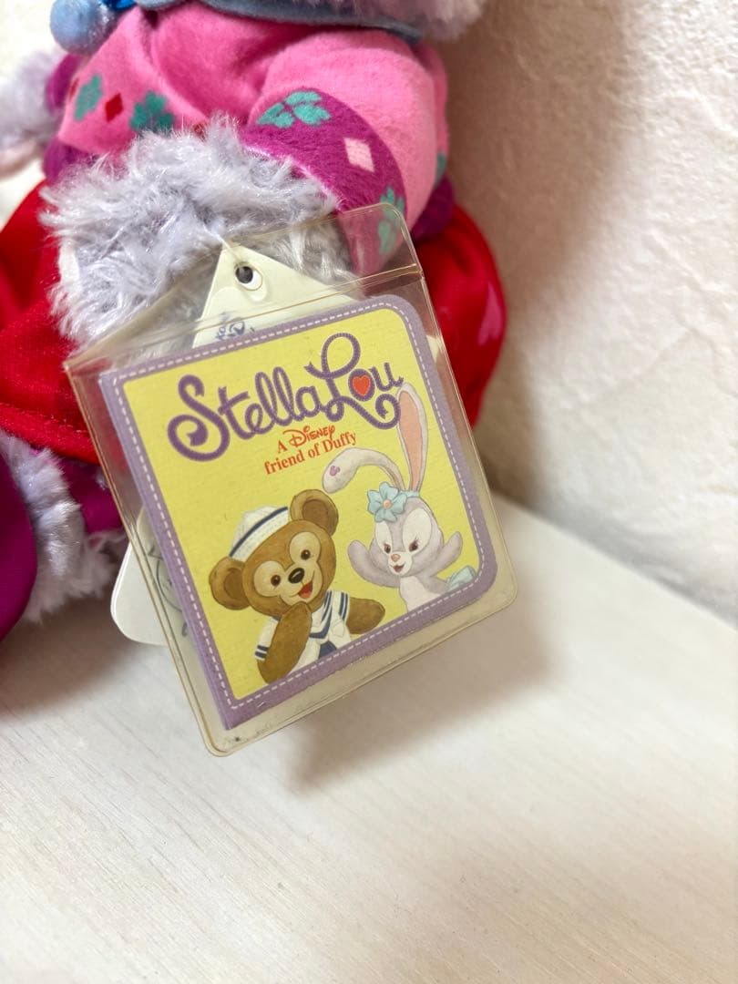 [美品]香港ディズニー　ステラルー　ぬいぐるみ　2018 クリスマス　SSサイズ