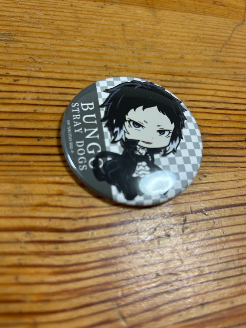 文豪ストレイドッグス 缶バッジ　芥川龍之介　文スト