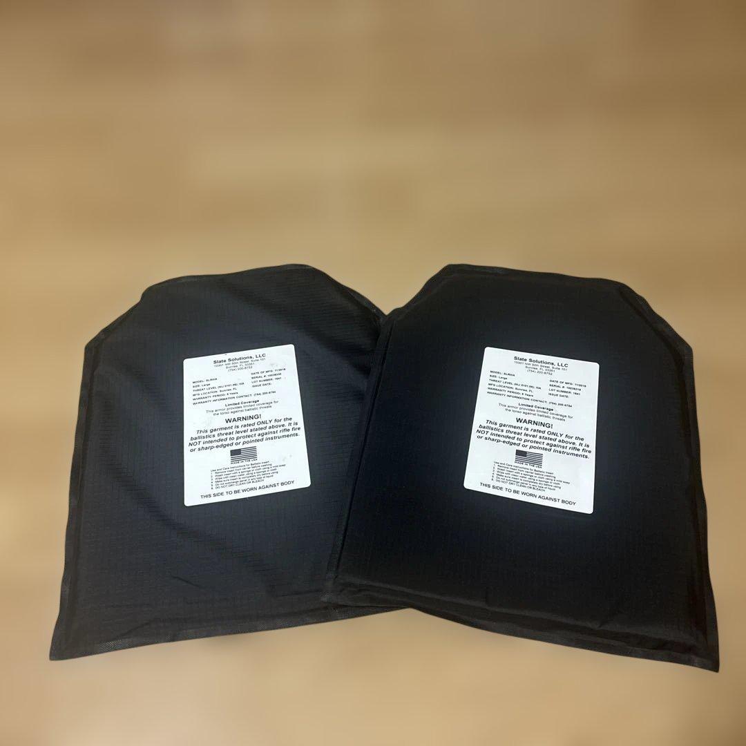 実物 米軍放出品State Solutions防弾ソフトアーマーLサイズ B16