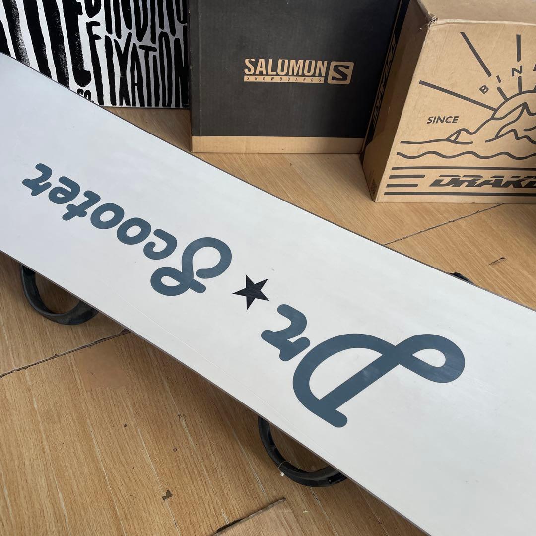 SCOOTER　名作DR　良質国産スノーボードセットOGASAKA製　バイン付