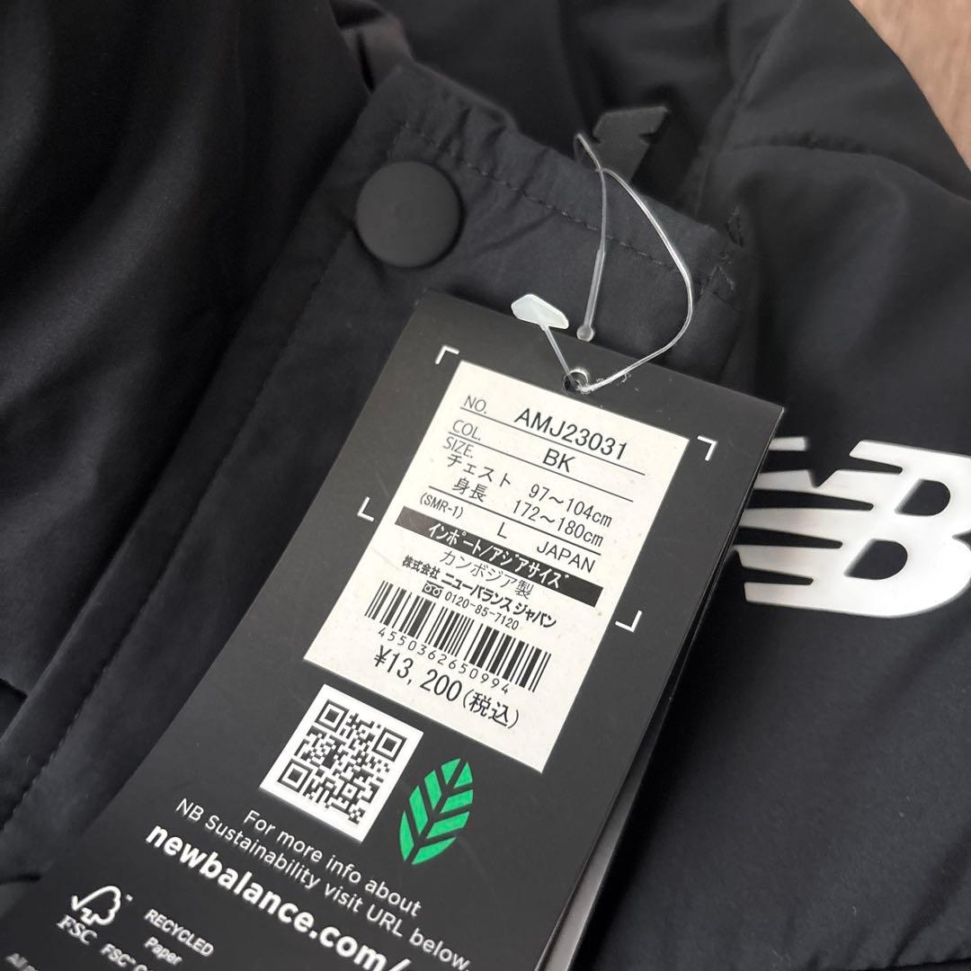 ぴーキチ 新品　ニューバランス new balance 中綿ベンチコート