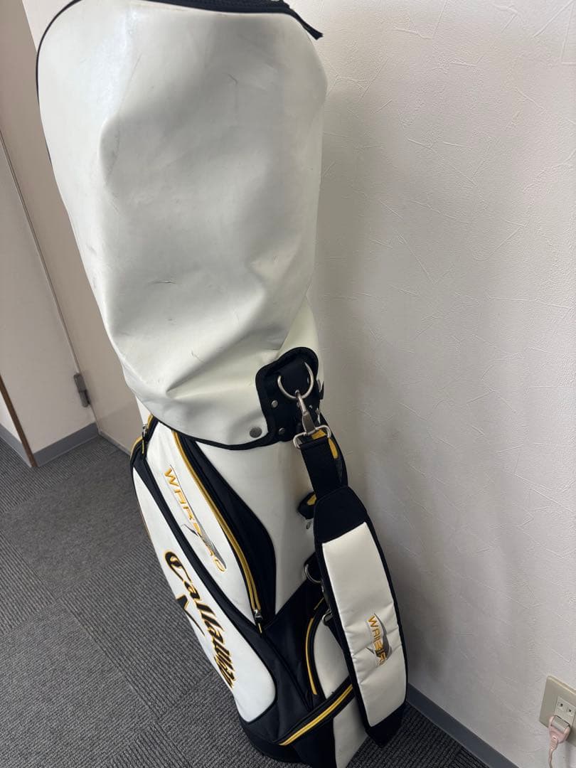 Callaway キャディバッグ ホワイト/ブラック ゴルフバッグ
