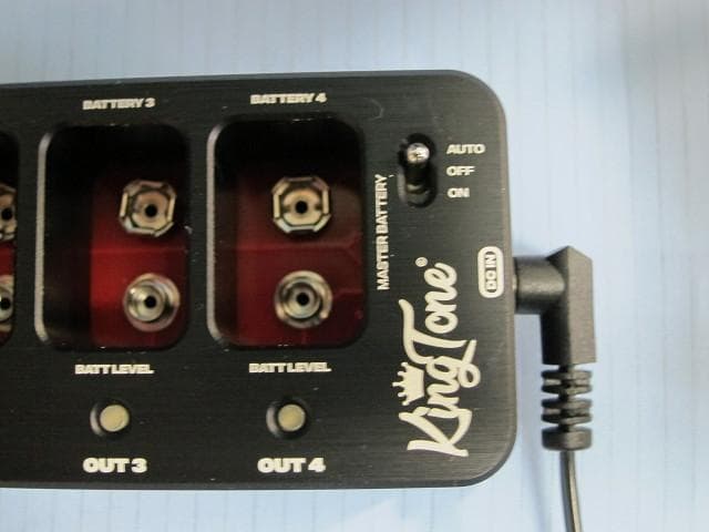 KingTone バッテリーエフェクター Battery Box 4X