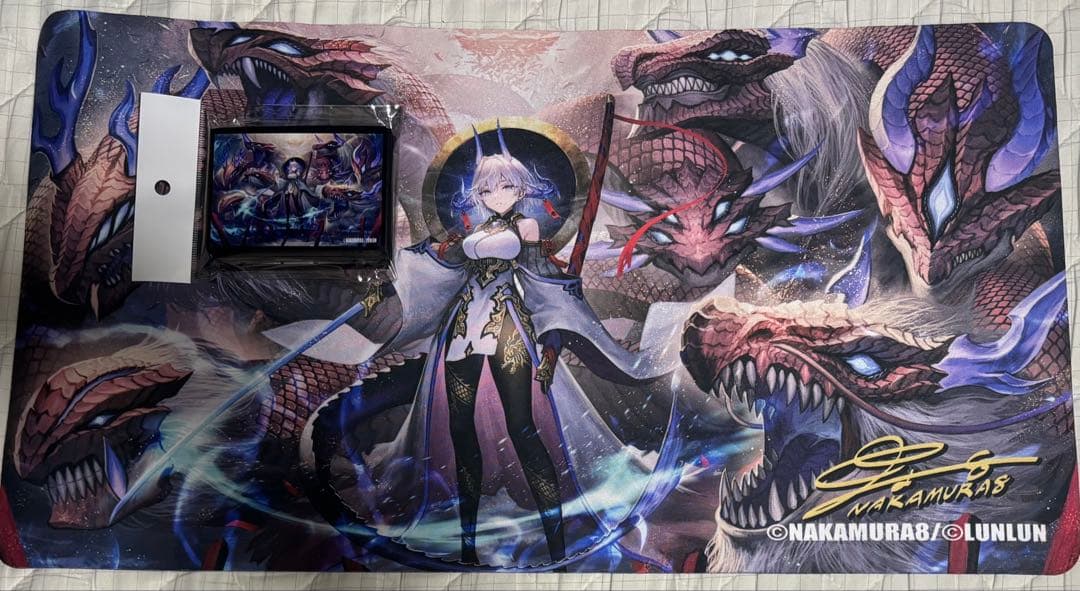 中村エイト　九頭龍　プレイマット　スリーブ　セット
