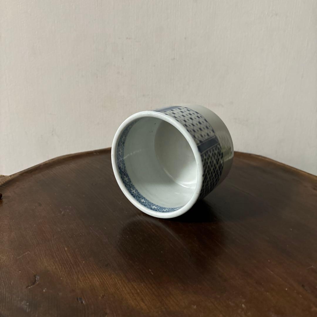 古伊万里染付　火入　江戸時代.明治　骨董品　アンティーク　古道具　白磁　検:李朝