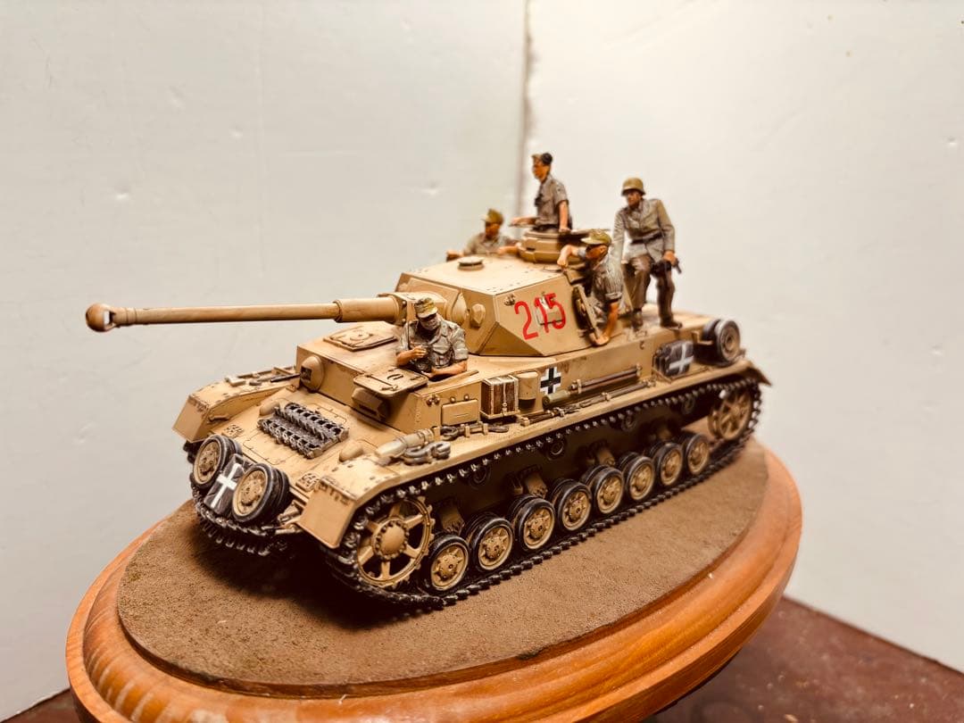 タミヤ　1/35 ドイツ軍 4号戦車G型　北アフリカ戦線