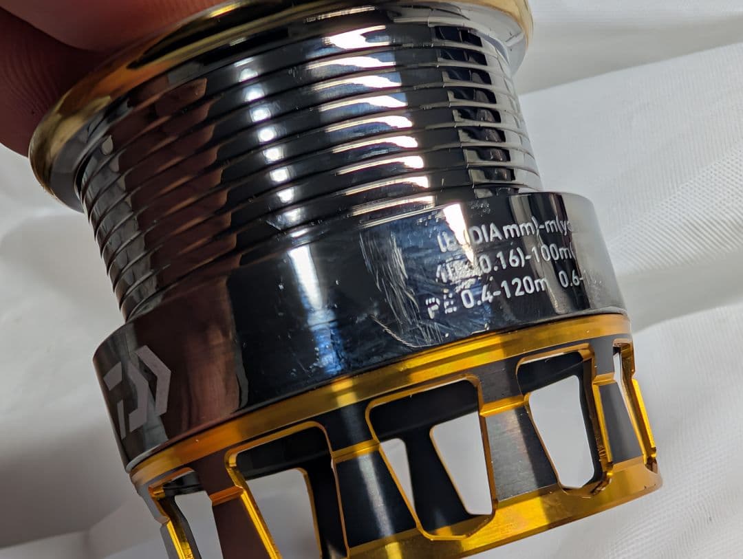 ダイワ 管494GF SLPワークス RCS エアスプールⅡ 2004 ゴールド