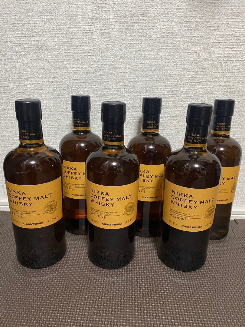 希少 入手困難 ウイスキー 6本 ニッカウヰスキー カフェモルト