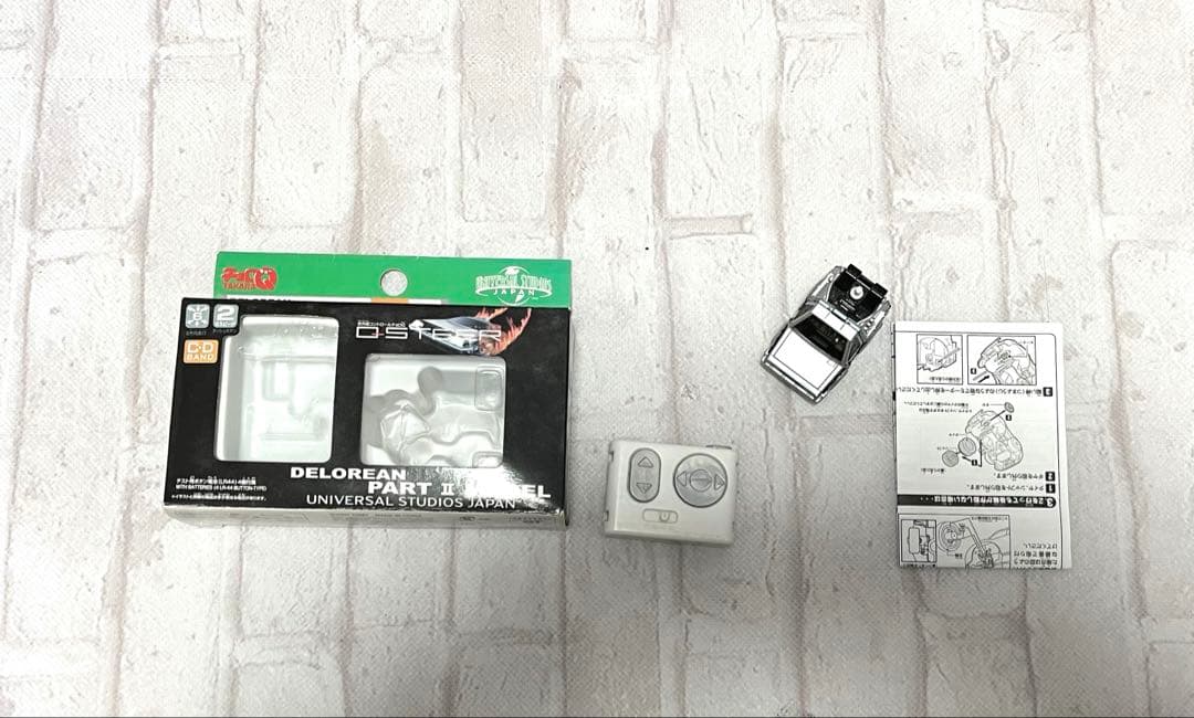 バックトゥザフューチャー　デロリアン　パート2 チョロQ 動作確認済み　訳あり