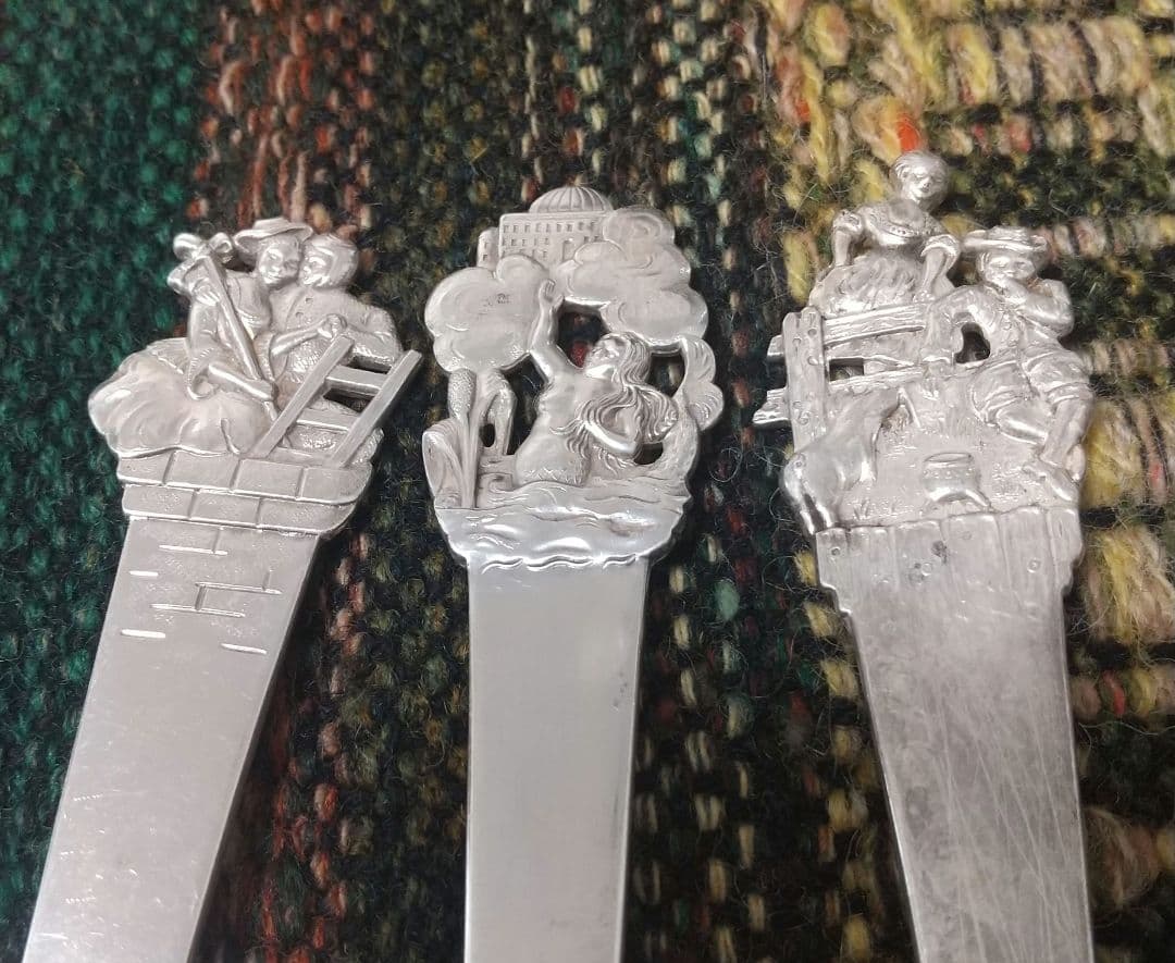 【ヴィンテージ】銀のスプーン アンデルセン童話 830 カトラリー