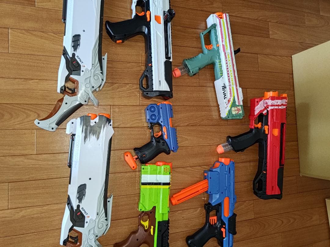 ナーフ　ライバル　8本セット