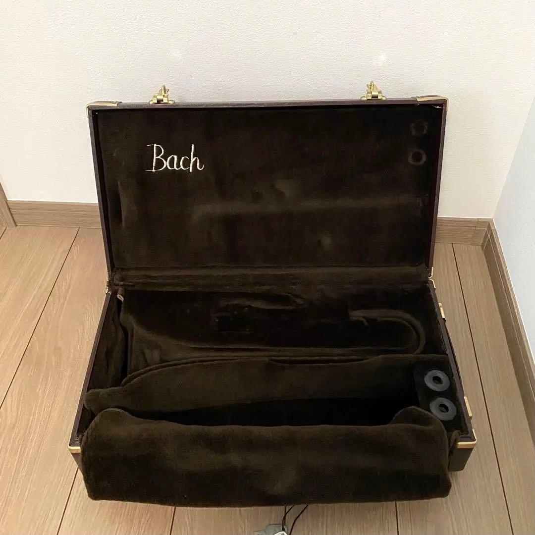 【美品】Bach トランペット ダブルケース 純正 ブラウン
