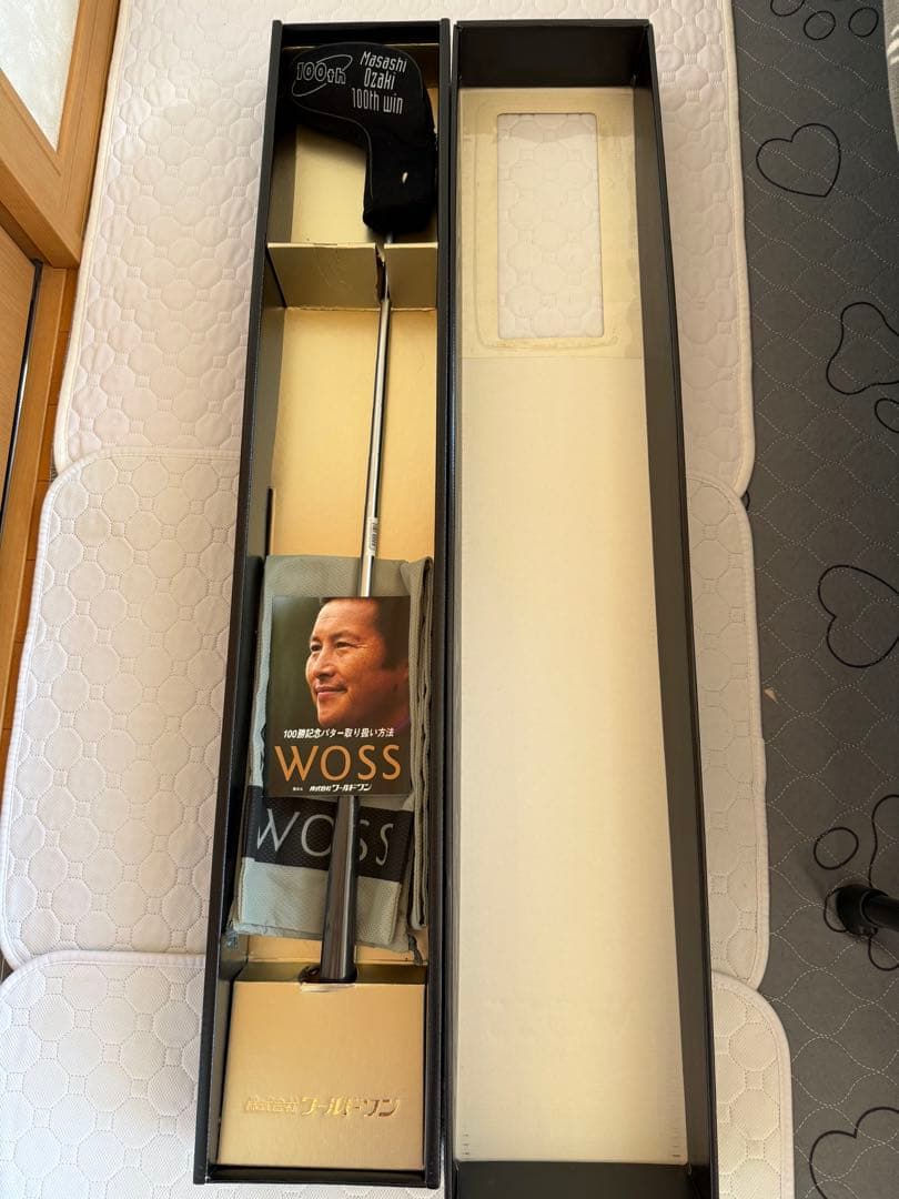 追悼ジャンボ尾崎　100勝記念限定パター　MO-01新品未使用コレクター品です。