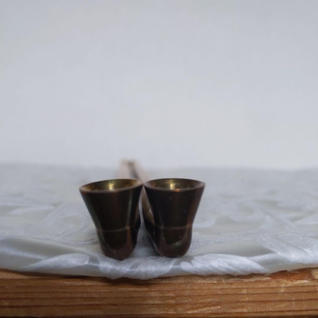 如心キセル　【ノム　】　煙管　中川浄益　作　如心斉好　表千家　《匿配》