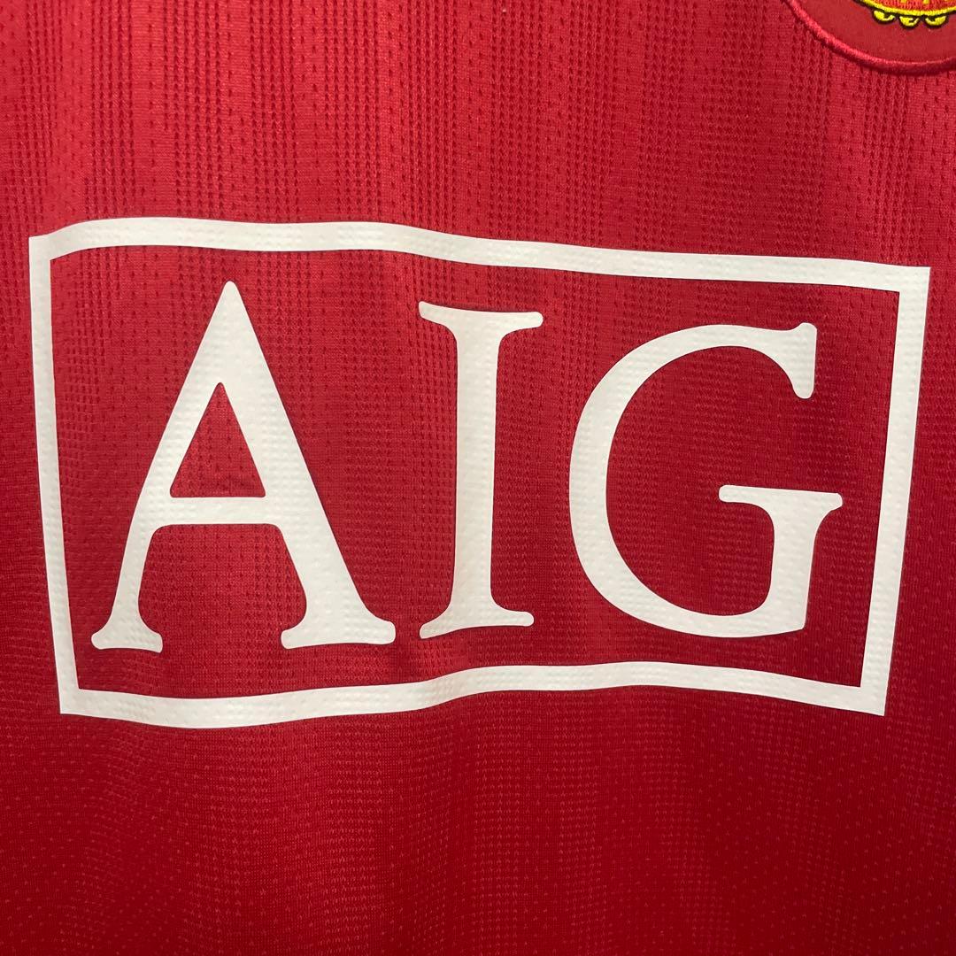 ロナウド　マンチェスター・ユナイテッド 2008年決勝シャツ　Lサイズ