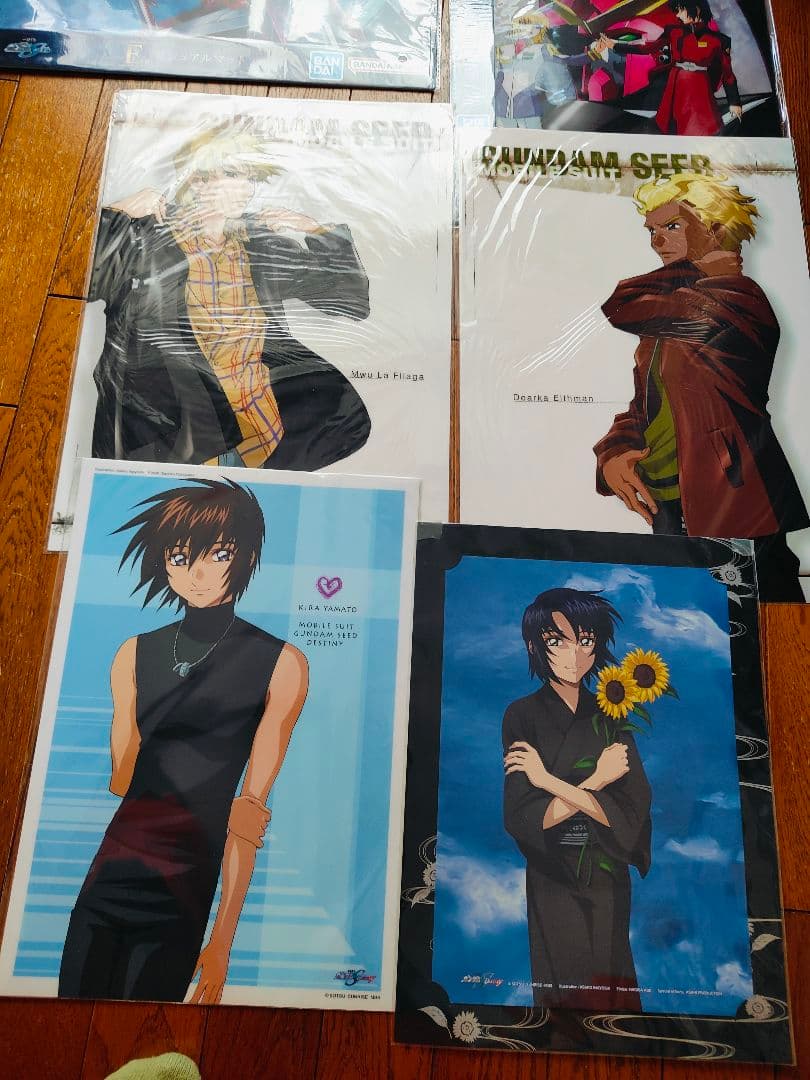 ガンダムSEED グッズ ポートレート クリアファイル ポスター 等 セット