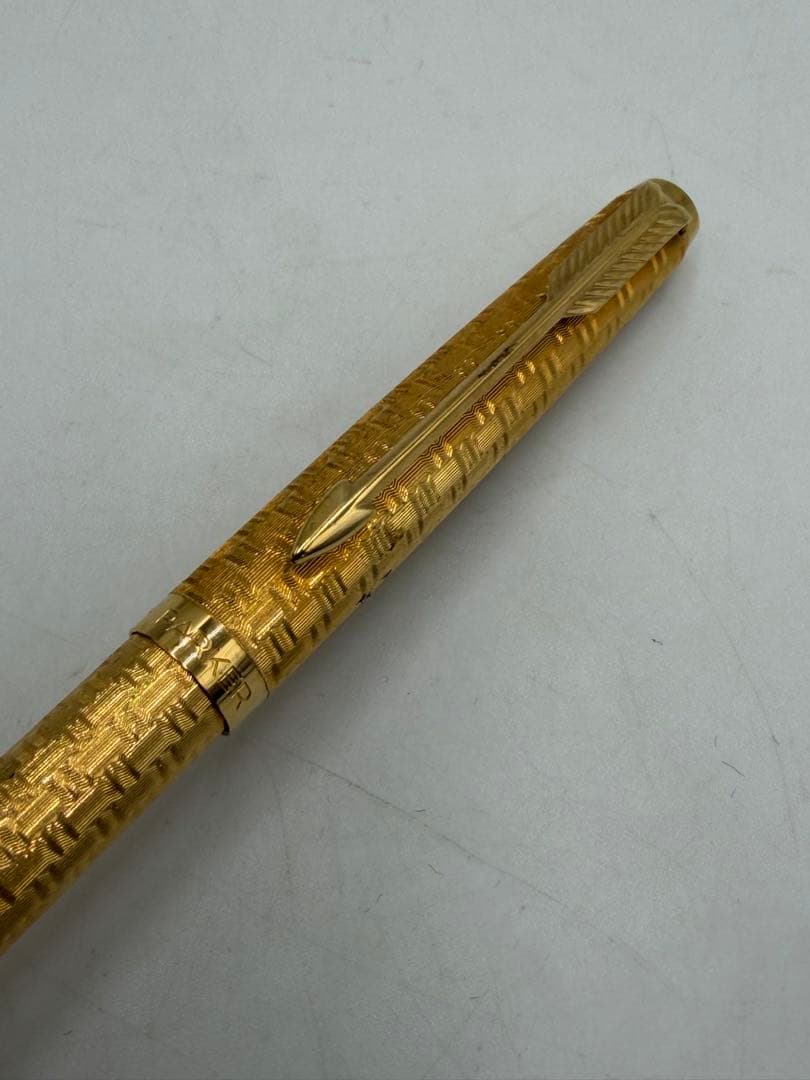 PARKER パーカー 180 万年筆　ボールペン　金色　ゴールド　80年代