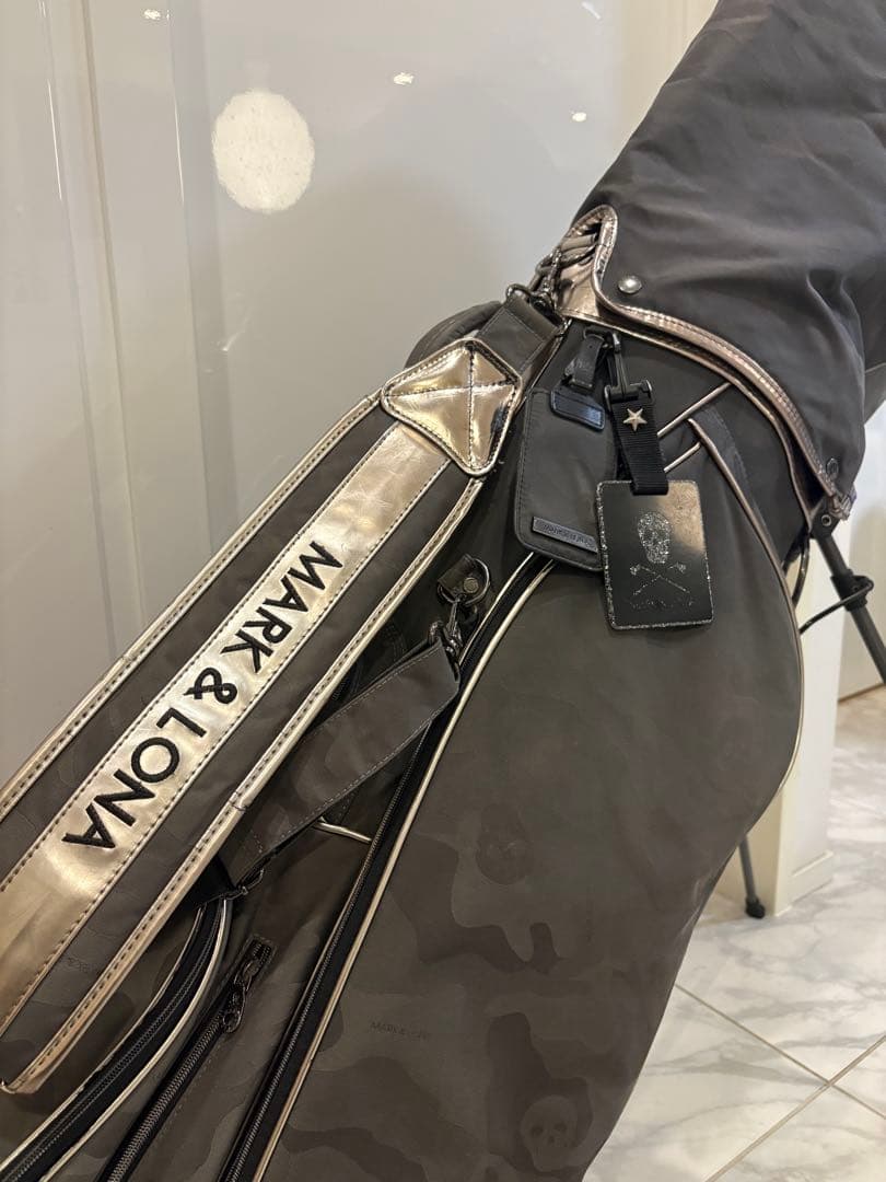 人気★MARK&LONAキャディバッグ 限定ノベルティ付 値下可 送料込