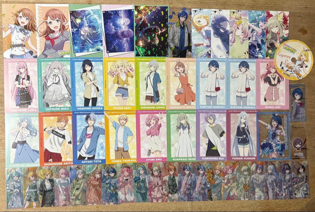 プロジェクトセカイ プロセカ 紙類 まとめ売り