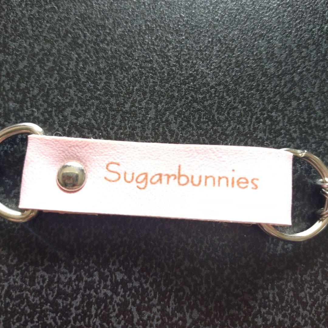 希少 ©2005 サンリオ シュガーバニーズ ストラップ しろうさ くろうさ