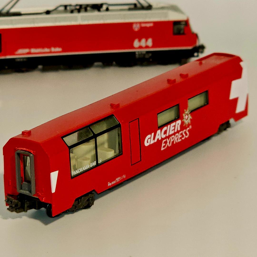 KATO 10-1145 アルプスの氷河特急 基本３両、パノラマバー　４輌組み
