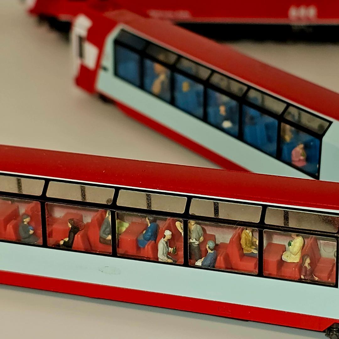 KATO 10-1145 アルプスの氷河特急 基本３両、パノラマバー　４輌組み