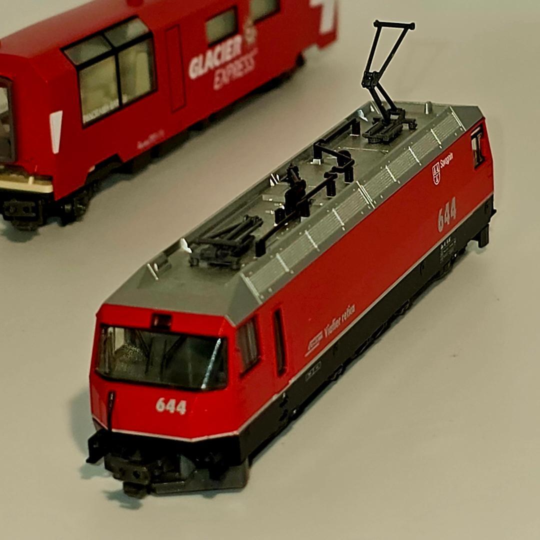 KATO 10-1145 アルプスの氷河特急 基本３両、パノラマバー　４輌組み