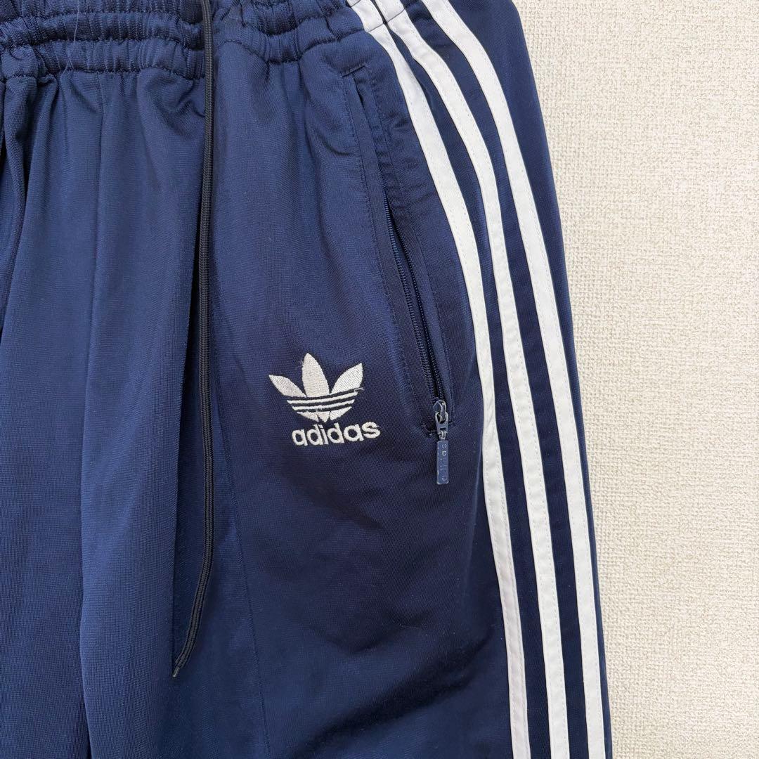 adidas トラックパンツ ジャージパンツ ネイビー ブルー