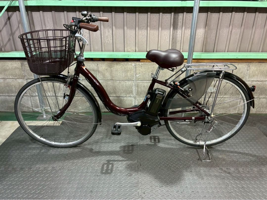 №8600 電動自転車　ヤマハ　パスナチュラ 26インチ ブラウン