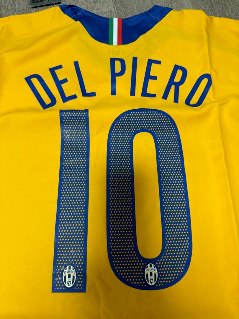 超貴重品 ユベントス 選手支給品 05-06 サード デルピエロ ユニフォーム