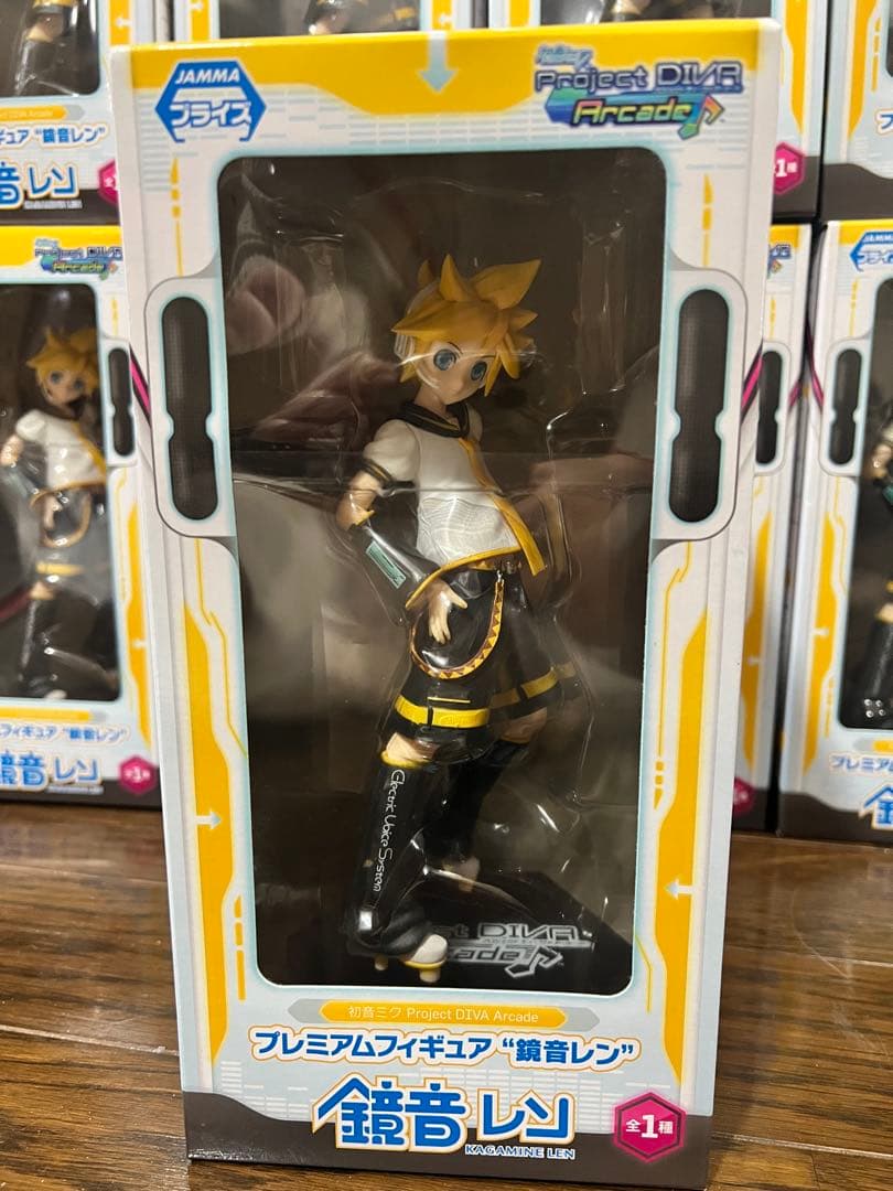 17個セット★初音ミク Project DIVA プレミアムフィギュア 鏡音レン