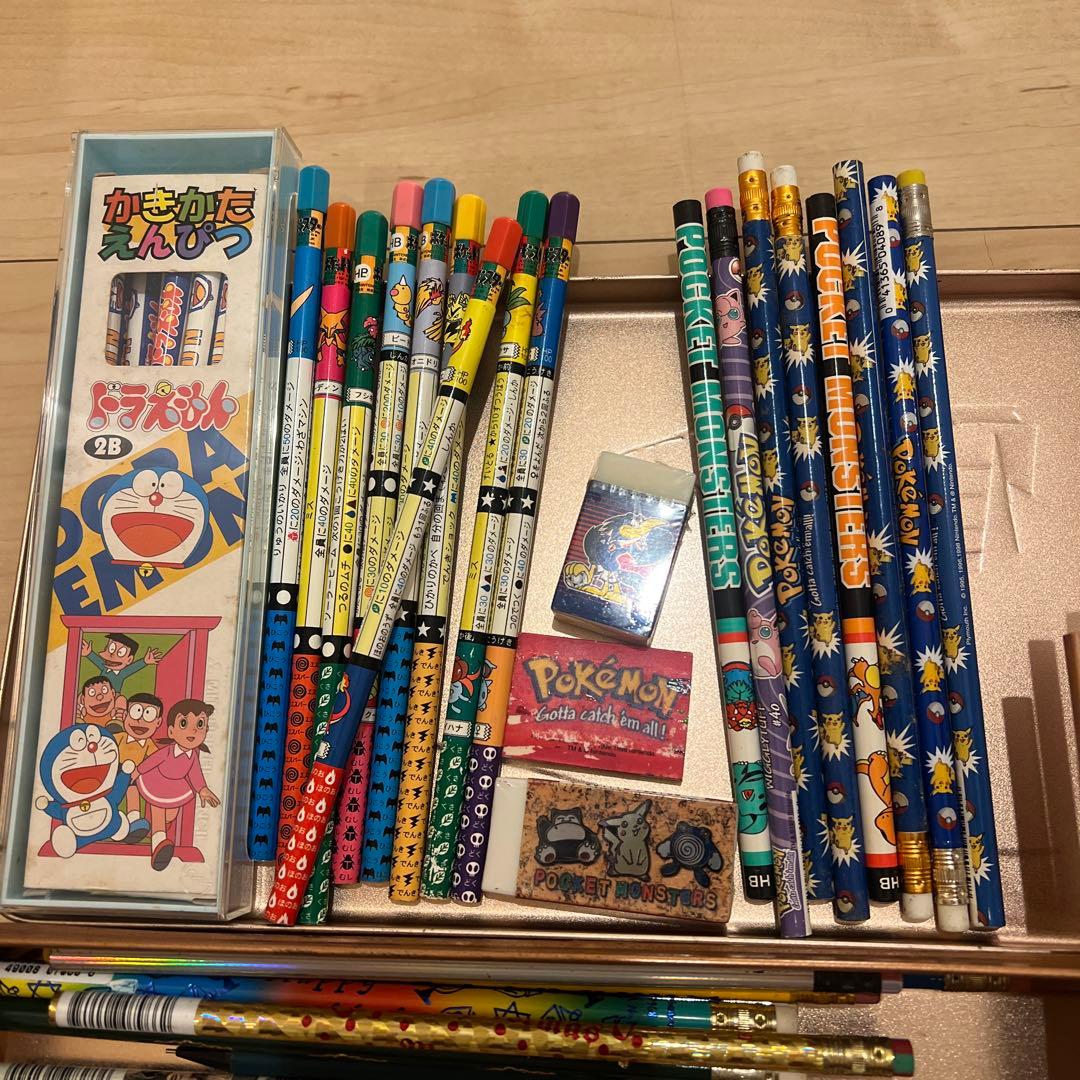 ドラえもん・ポケモン他鉛筆約80セット