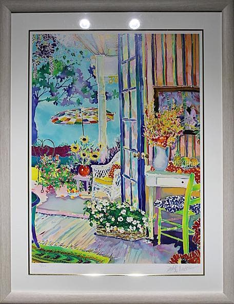 美品 ジェニファー・マークス コテージ オブ トゥペロコート シルクスクリーン